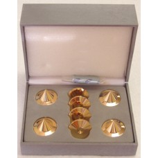 BBC Gold Audio Isolation Metal Cones (4 pc), NEW !!!